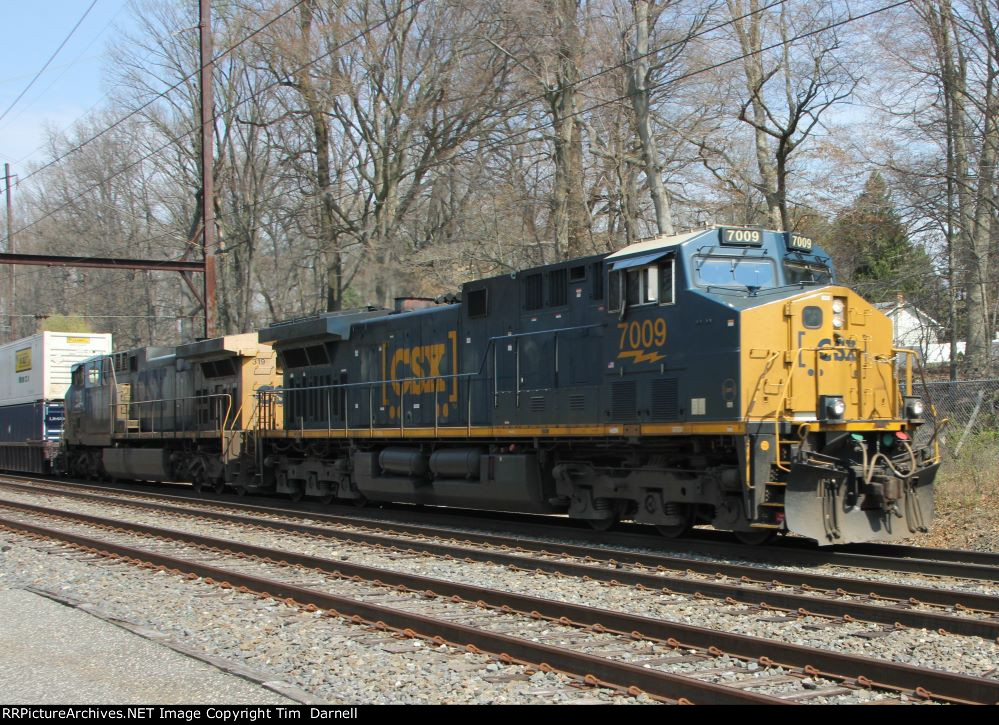 CSX 7009 leads I158